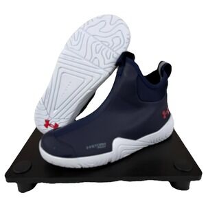 Under Armour Shoreman Storm Proof Deck Boots 3026906 400  Navy Blue Nwob $115